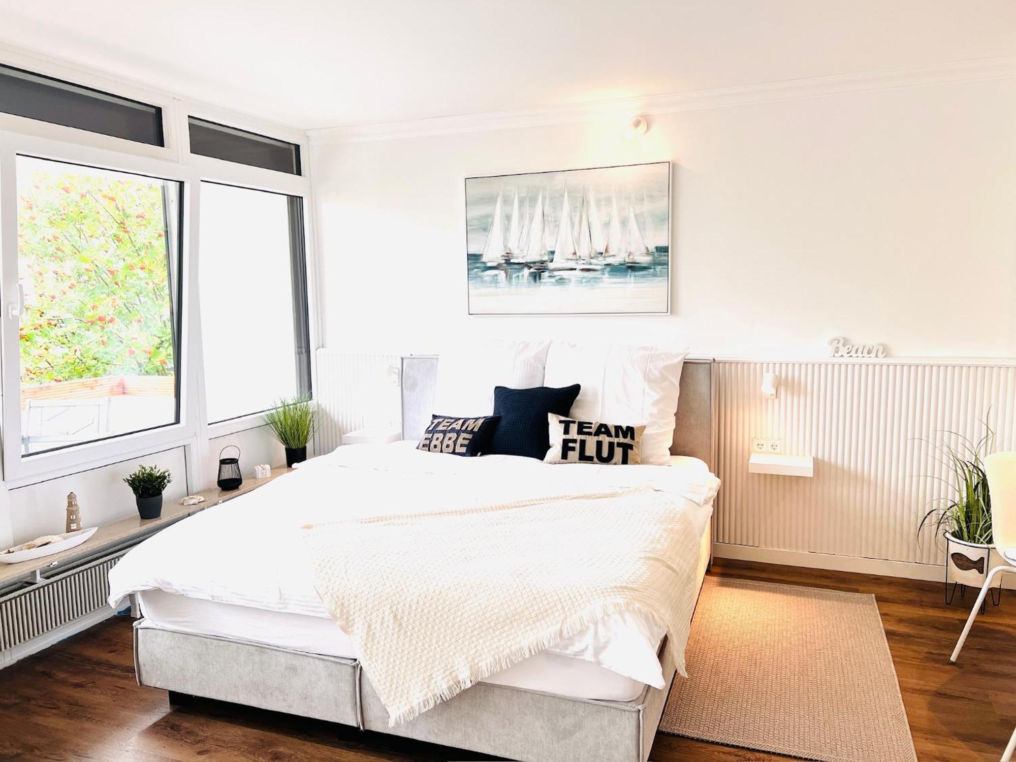 Neu - Frisch Renoviertes Ferienapartment "Waterkant" Büsum Zewnętrze zdjęcie